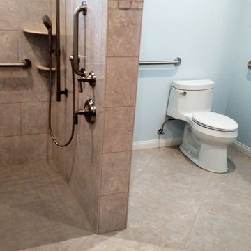 Wheelchair Accessible Bathroom Remodel