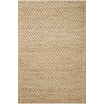 Angela Rose x Loloi Colton Natural / Ivory 4'-0" x 6'-0" Accent Rug