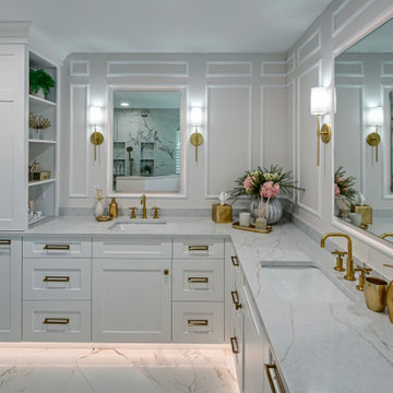 Elegant Primary Bathroom Remodel