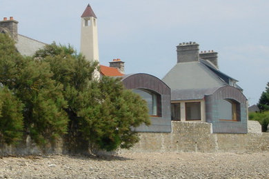Exemple d'une maison bord de mer.