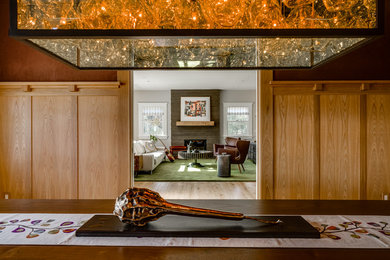 Inspiration for a 1950s living room remodel in San Francisco