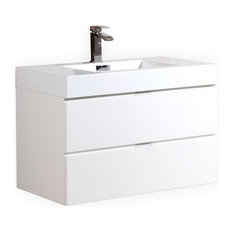 kubebath bottega vanity white 36 bathroom vanities and sink consoles - Small Modern Bathroom Vanities kubebath bottega vanity white 36 bathroom vanities and sink consoles - Small Modern Bathroom Vanities