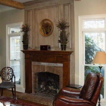 Best of Both Worlds: A Faux Finish Fireplace Makeover