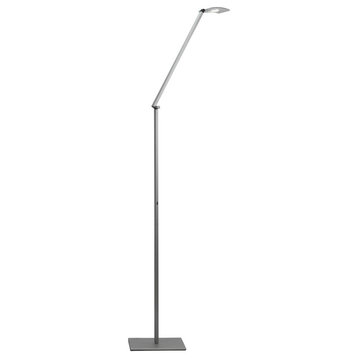 Koncept Mosso Pro LED Floor Lamp, Silver