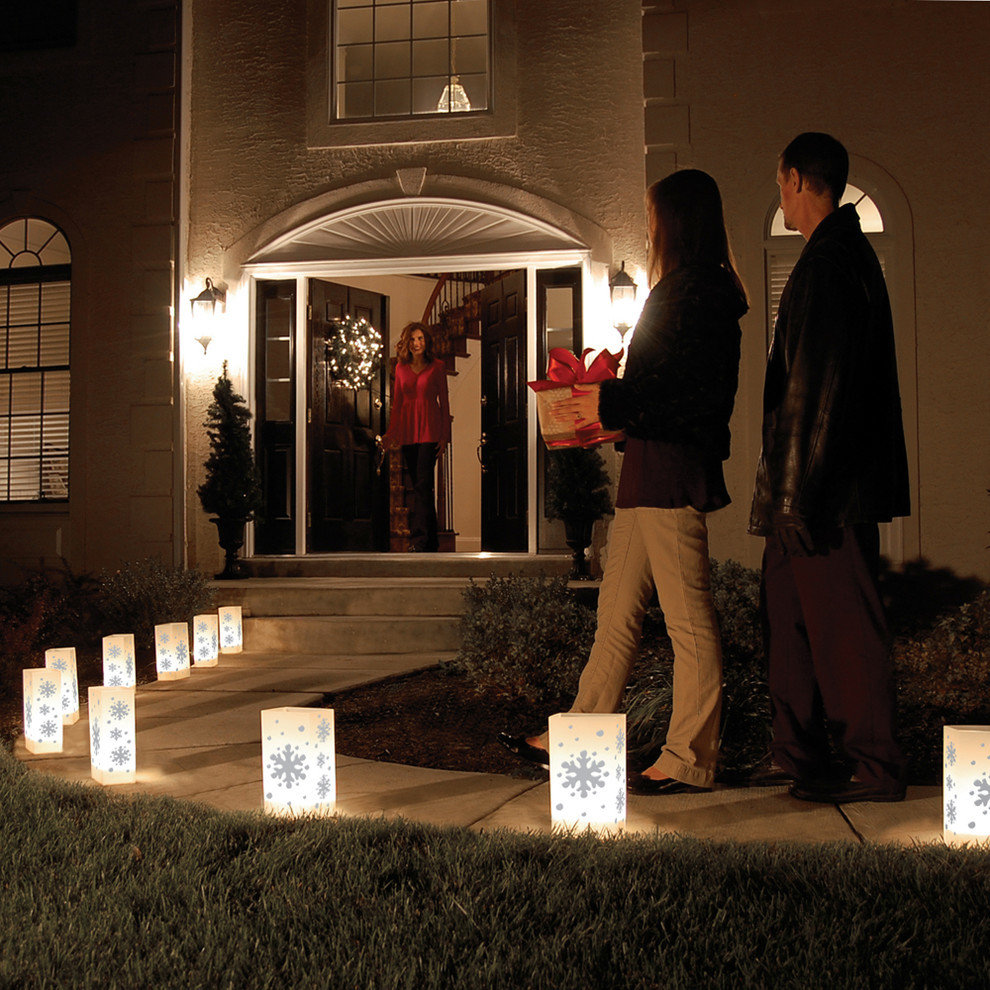 Electric Luminaria Kit Snowflake