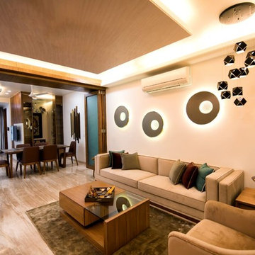 Open plan apartment