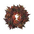 30" Maple Leaf Wreath, Autumn