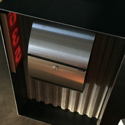 Modern Mailbox Top View - Mailboxes