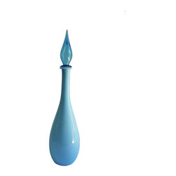 EMPOLI BLUE DECANTER BOTTLE - Vases