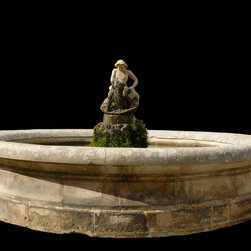 Landscaping Mediterranean Style - Outdoor Fountains And Ponds
