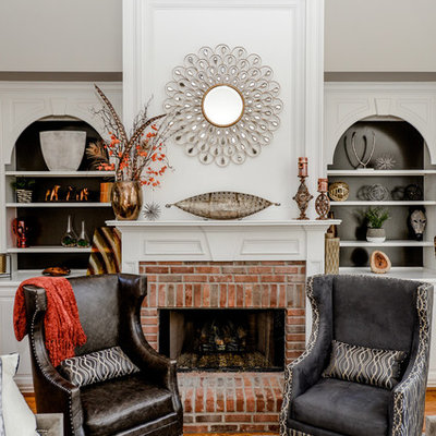 Home design - transitional home design idea in Atlanta