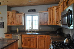 What Paint Color Goes Well With Hickory Cabinets
