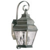 Livex Lighting 2602-29 Exeter - 2 Light Outdoor Wall Lantern in Exeter Style - 8