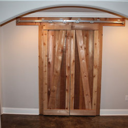 Double sliding barn door - Home Improvement
