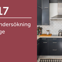 Köksundersökning i Sverige 2017