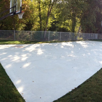 Martin Q's Pro Dunk Platinum Basketball System on a 30x60 in Hanover Township, P