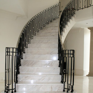 Bespoke Balustrade with Stainless steel Handrail