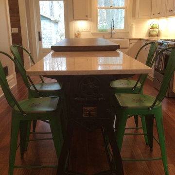 American Foursquare Kitchen: Before & After