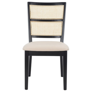 Safavieh Toril Dining Chair, Black/White