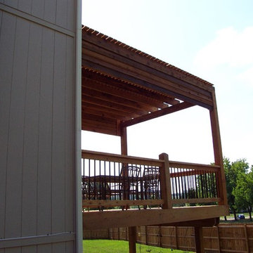 El-Scari - Cedar Deck with Pergola.
