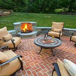 Natural Stone Fire-Pit - Fire Pits