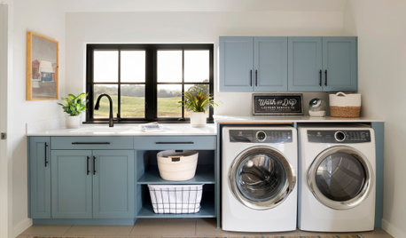 New This Week: 6 Laundry Rooms With Inviting Style