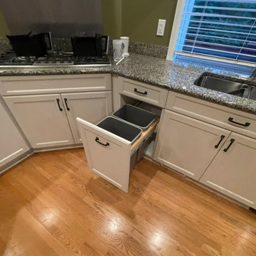 Custom Pull-Out Trash Cabinet | Brandon, FL