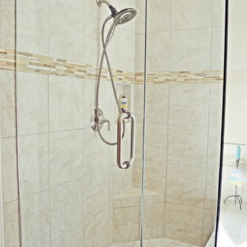 Dunwoody, GA - Compact Master Bathroom Renovation