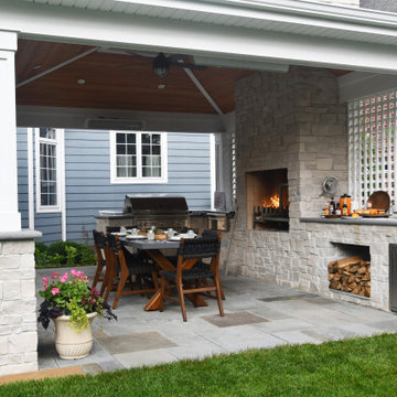 Outdoor Fireplace