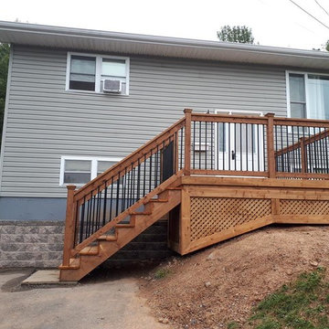 Deck and Patio Designs-Pressure Treated Decking