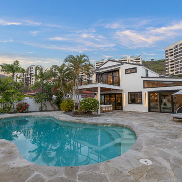 Marine Front Oasis – Modern Tropical Home with Ipe Lanai and Resort-Style Outdoo