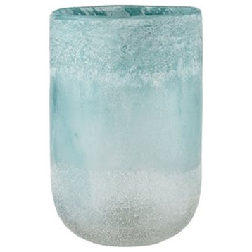 Elk Home Haweswater Large Vase, Frosted Turquoise
