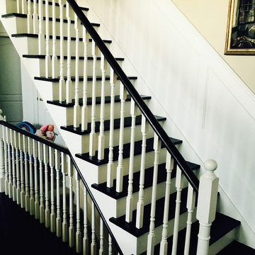Solid Hardwood Stairs