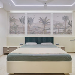 Andaaj, Lush Forest Theme Wallpaper for Rooms, Customised - Wallpaper