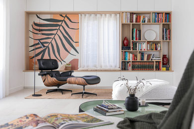 Réalisation d'une maison nordique de taille moyenne.
