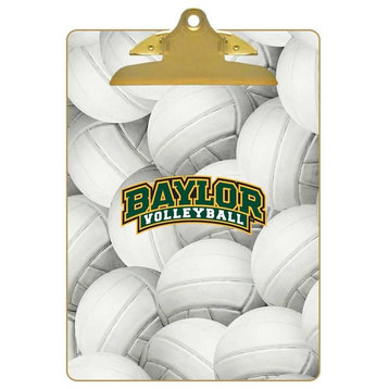 CB3126-Baylor Arched Volleyball Clipboard