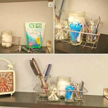 Simple Bathroom Organizing Tip