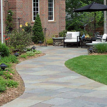 front yard landscape