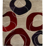 Christopher Fareed Design Studios - Metaphor D Wool Signature Rug - Christopher Fareed has redefined luxury designer rugs. These gorgeous rugs are designed in house by designer Christopher Fareed, and hand-made by skilled artisans using only hand-selected New Zealand wool and silk.