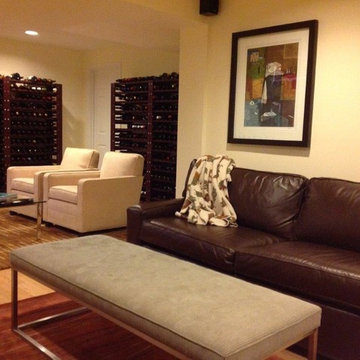 Basement Wine Tasting Room