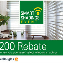 Hunter Douglas Rebate Event, September 1 to December 31, 2017