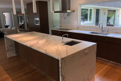 Inspiration for a large kitchen remodel in New York