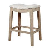 Harper Counter Stool, Stone Wash