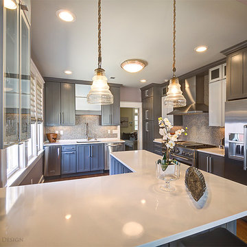 Before and After Kitchen -- Midtown Memhpis