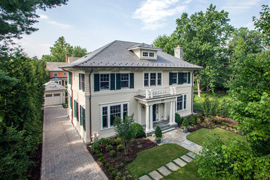 Inspiration for a timeless exterior home remodel in DC Metro