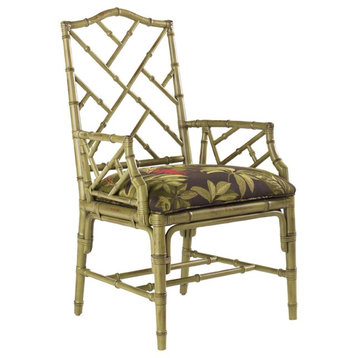 Tommy Bahama Island Estate Ceylon Arm Chair, Cilantro, Set of 2, Cilantro