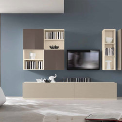 Modern Italian Wall Unit VV 3929 - Products