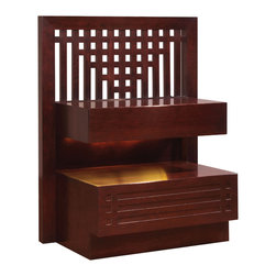 Stickley Glasgow Night Stand w/Lattice 89-8725 - Furniture