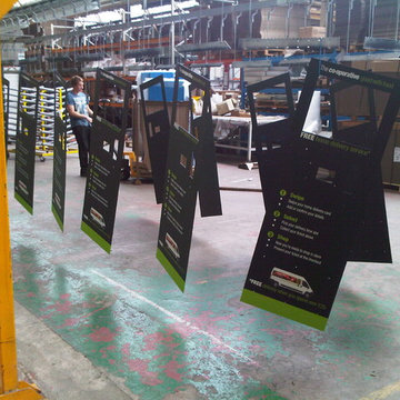 Digitally Printed MDF 3D and Metal Signage