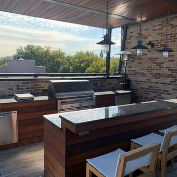 Brooklyn Rooftop Outdoor Kitchen